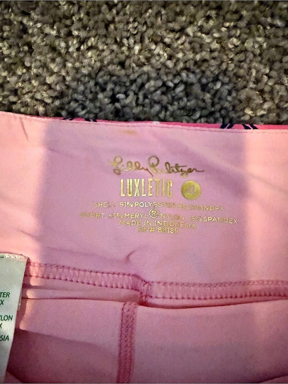 Lilly Pulitzer Plaid Mini Skirt in Pink & White Size 4 - Picture 4 of 8